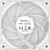 DeepCool FC120-3 IN 1 Computerkabinet Ventilator 12 cm Grå, Hvid 3 stk, Sag fan Hvid/gennemsigtig, Ventilator, 12 cm, 500 rpm, 1800 rpm, 28 dB, 61,91 kubikfod/min.