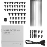 DeepCool R-MATREXX55-BCADA4-G-4, Towerkabinet Sort