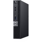Dell Optiplex 5070 Micro Renoveret, Mini-PC Sort