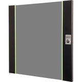 Digitus Glasfrontdør til 19" 12U vægboks Unique-serie, Frontpanel Sort