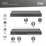Digitus KVM-switch HDMI 8 porte, KVM-switchen 