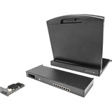 Digitus Modulær CAT 5 KVM-switch 8-port, KVM-switchen Sort