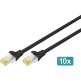 Digitus Netværkssæt 254 mm (10") - 6HE, 312 x 300 mm (B x D), IT kabinet Sort