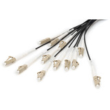 Digitus Universelt breakout fiberkabel, duplex, LC/UPC stik, multimode OM4 Sort