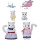 EPOCH Sylvanian Families - Sneleopard Familie, Bygge legetøj 