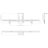 HAGOR HA Cam Holder XXL 86 – 110“, Mount Sort
