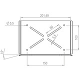 HAGOR HA Cam Holder XXL 86 – 110“, Mount Sort