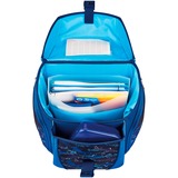 Herlitz Skoletasker mørkeblå/Neon-blå