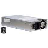 Inter-Tech ASPOWER U1A-C20500-D enhed til strømforsyning 500 W 20+4 pin ATX Rustfrit stål, PC strømforsyning grå, 500 W, 115 - 230 V, 92%, Overstrøm, Overstrøm, Højspænding, Overophedning, Kortslutning, 20+4 pin ATX, Server