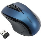 Kensington Colored Pro Fit Mouse, Mus Blå, Højre hånd, Optisk, RF trådløst, 1750 dpi, Blå