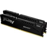 Kingston FURY FURY Beast hukommelsesmodul 16 GB 2 x 8 GB DDR5 5600 Mhz Sort, 16 GB, 2 x 8 GB, DDR5, 5600 Mhz, 288-pin DIMM