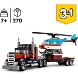 LEGO Blokvogn med helikopter, Bygge legetøj Byggesæt, 7 År, Plast, 270 stk, 383 g