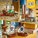 LEGO Creator 3-i-1 Legendarisk piratskib, Bygge legetøj 