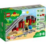 LEGO DUPLO Togbro og spor, Bygge legetøj Byggesæt, 2 År, 26 stk, 882 g