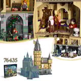 LEGO Harry Potter Hogwarts™-slottet: Hovedtårnet, Bygge legetøj Byggesæt, 10 År, Plast, 2135 stk, 3,53 kg