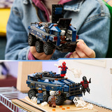 LEGO Marvel Super Heroes Spider-Man Jagt fængselstransporten, Bygge legetøj Byggesæt, 8 År, Plast, 367 stk, 543 g