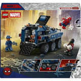LEGO Marvel Super Heroes Spider-Man Jagt fængselstransporten, Bygge legetøj Byggesæt, 8 År, Plast, 367 stk, 543 g