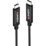 Lindy 43348 USB-kabel USB 3.2 Gen 2 (3.1 Gen 2) 3 m USB C 10 Gbit/sek. 60 W Sort Sort, 3 m, USB C, USB C, USB 3.2 Gen 2 (3.1 Gen 2), 10 Gbit/sek., Sort