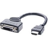 Lindy HDMI/DVI-D adapterkabel Sort