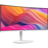 MSI Modern MD342CQPW, LED-skærm Hvid