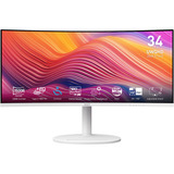 MSI Modern MD342CQPW, LED-skærm Hvid