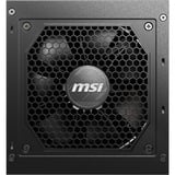MSI PC strømforsyning Sort