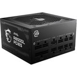 MSI PC strømforsyning Sort
