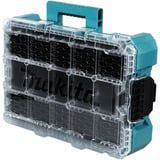 Makita P-91045, Værktøjskasse Blå/gennemsigtig
