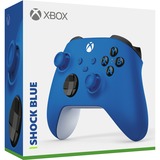 Microsoft Xbox Wireless Controller Blue Blå Bluetooth/USB Gamepad Analog/digital Xbox One, Xbox One S, Xbox One X Blå/Hvid, Gamepad, Xbox One,Xbox One S,Xbox One X, Tilbageknap, D-måtte, Knappen Menu, Knappen Tilstand, Knappen Indstillinger, Knappen Start,..., Analog/digital, Kabel & trådløs, Bluetooth/USB