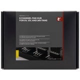 Noctua NV-FH2 8-port Fan Hub, Fan kontrol Sort
