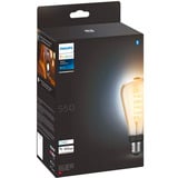 Philips Hue White Ambiance Filament Lampe E27 Giant Edison ST72 550 lm, LED-lampe 