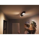 Philips Hue White & Color Ambiance Centris 2-pak loftspot, LED lys Sort