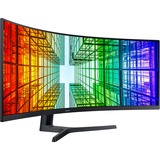 SAMSUNG QLED skærm Sort