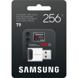 Samsung T9 microSDXC 256 GB, Hukommelseskort Sort