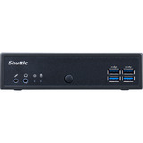 Shuttle XPC slim DL40N, Barebone Sort