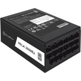 SilverStone HELA 3000Rz, PC strømforsyning Sort