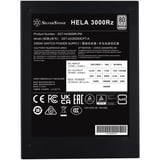 SilverStone HELA 3000Rz, PC strømforsyning Sort