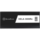 SilverStone HELA 3000Rz, PC strømforsyning Sort