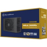 SilverStone HELA 3000Rz, PC strømforsyning Sort
