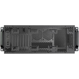 SilverStone RM4A 4U Rackmount, Rack server kabinet Sort