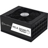 SilverStone SST-HA2050R-PM, PC strømforsyning Sort