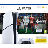 Sony Sony PS5 Slim 1 TB   + EA FC26 bundel, Spillekonsol Hvid/Sort