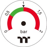 Thermaltake Pacific Leak Tester, Måleinstrument Sort, Sort, 1/4", Hanstik, 274 mm, 43 mm, 66 mm