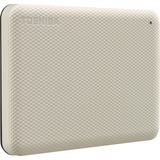 Toshiba Canvio Advance ekstern harddisk 2000 GB Hvid Beige, 2000 GB, 2.5", 2.0/3.2 Gen 1 (3.1 Gen 1), Hvid