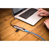Verbatim 49141 dockingstation USB 3.2 Gen 1 (3.1 Gen 1) Type-C Sort, Sølv, USB hub Sølv/Sort, USB 3.2 Gen 1 (3.1 Gen 1) Type-C, Sort, Sølv, USB 3.2 Gen 1 (3.1 Gen 1) Type-C, Metal, 3 A, 5 - 40 °C