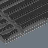 Wera Skumindsats PFERD fil-sæt 1, 6 dele Sort/grå