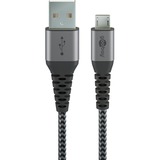 goobay 49282, Kabel grå/Sølv