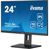 iiyama XUB2492QSU-B1, LED-skærm Sort (mat)