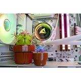 ALTERNATE Custom PC-serie • Frost Thunder-elementer, Gaming PC Hvid