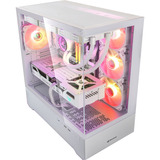 ALTERNATE Custom PC-serie • Frost Thunder-elementer, Gaming PC Hvid